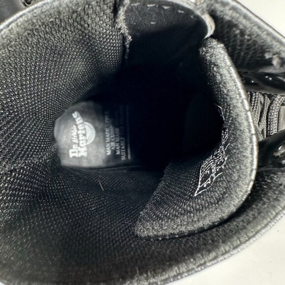 Dr Martens Vegan Jadon II Boot Mono Platforms Black Women's Size 8 - Picture 13 of 16